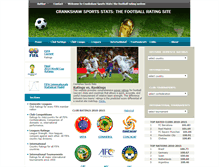 Tablet Screenshot of crankshaw-sports-stats.com